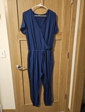 Navy Blue Romper